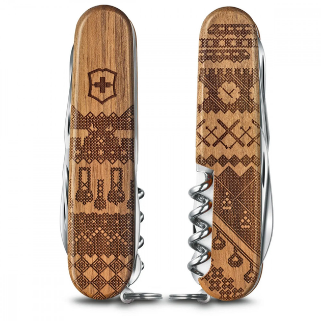 Складной нож Victorinox Companion Wood Swiss Spirit LE 2023 1.3901.63L23 - изображение 2