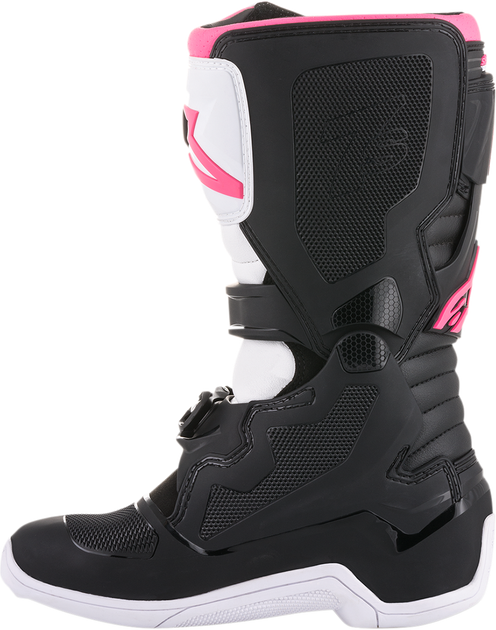 Мотоботи Alpinestars STELLA TECH 3, 39, Чорний/Рожевий/Білий (721315) - изображение 4