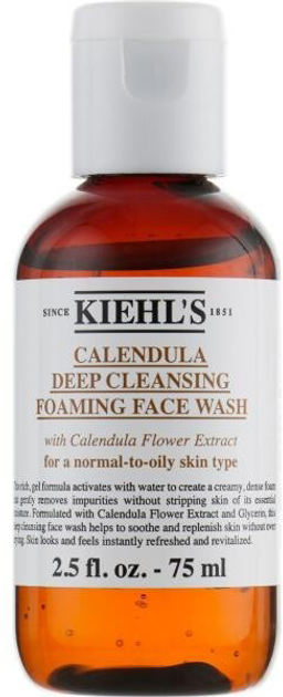 Очищуюча гель-пінка для обличчя Kiehl's Calendula Deep Cleansing 75 мл (3605970895976) - зображення 1