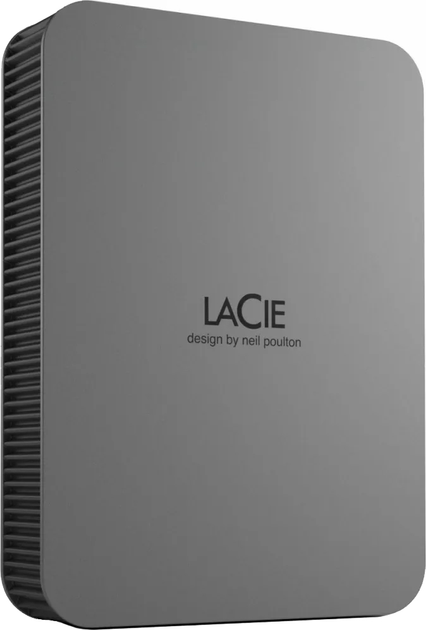 Жорсткий диск LaCie Mobile Drive 2TB STLR2000400 2.5 USB Type-C External Grey - зображення 1