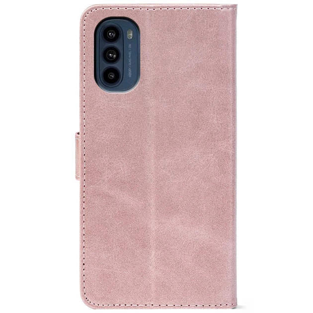 Чохол-книжка Crazy Horse Clasic для Motorola G31 Rose Gold (Front) (46396) - изображение 3