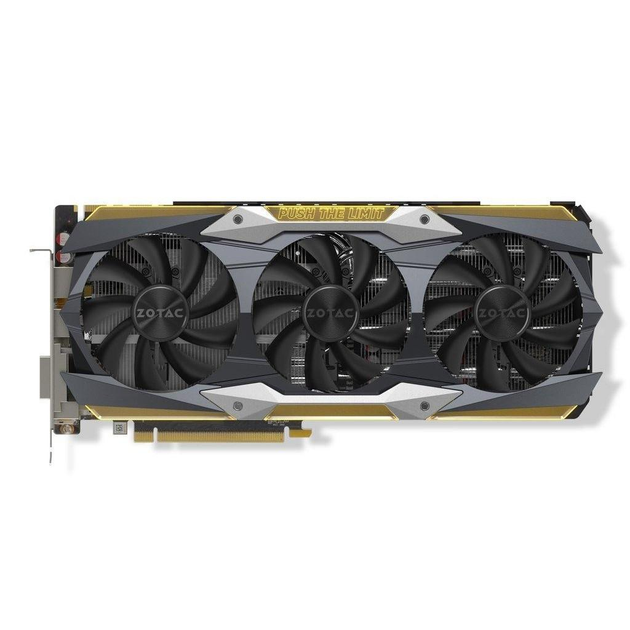 Відеокарта Zotac GTX 1080Ti 11Gb AMP! Extreme (ZT-P10810C-10P) (GDDR5X, 352 bit, PCI-E 3.0 x16) - изображение 1