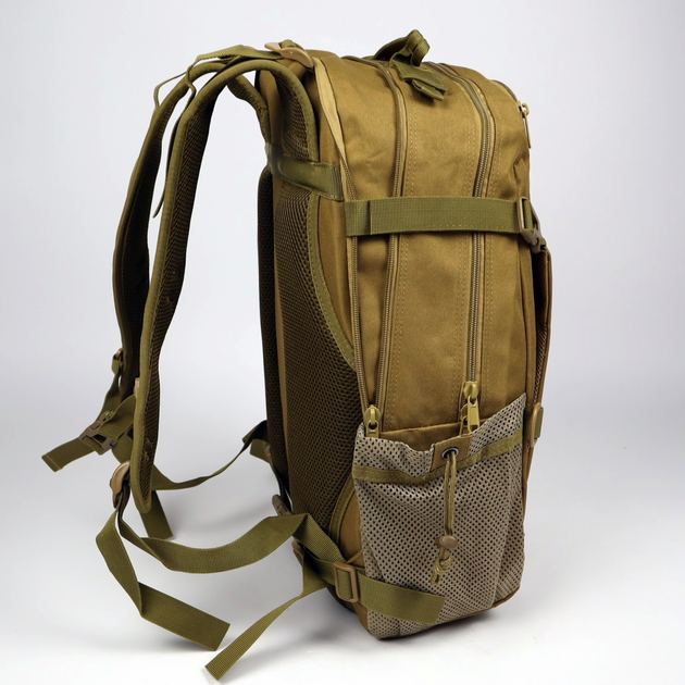 Тактический штурмовой рюкзак Molly Nylon 900d 35 л Coyote - изображение 1