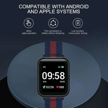 Наручные часы Lenovo S2 Smart Watch 1.4 - изображение 2