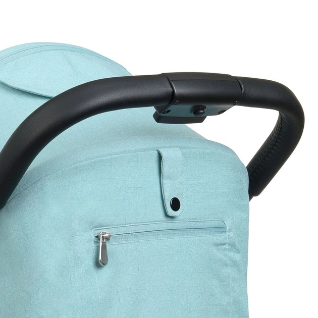 Дитячий візочок El Camino ME1040L ZIGZAG Aquamarine - зображення 5