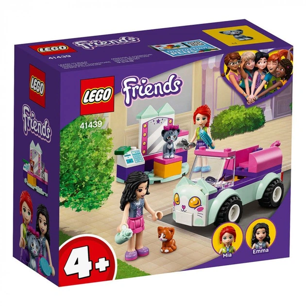 ฅぐりんฅ 　0430 Конструктор Lego Friends Авто перукаря для котів (41439