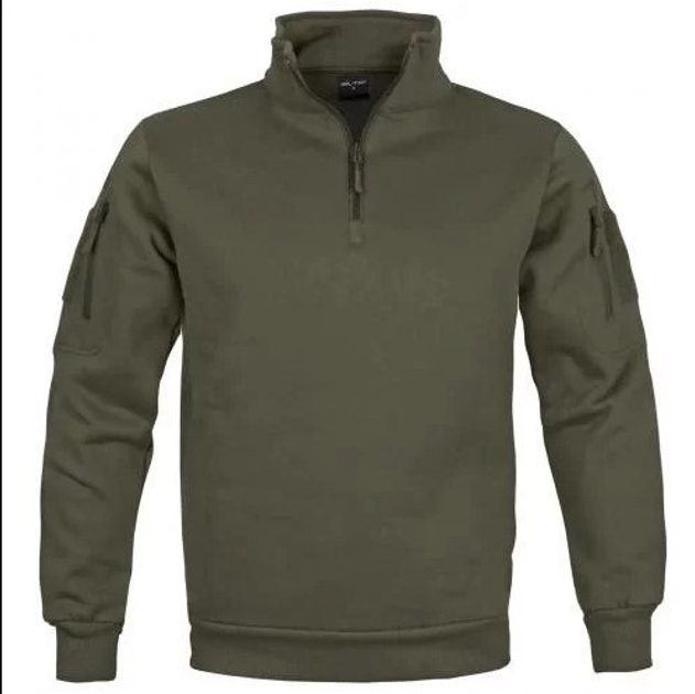 Кофта тактична Olive Mil-Tec Tactical Sweatshirt 11472512-L - зображення 1