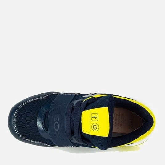 Sneakersy chłopięce Geox J927QB01454-C0749 33 (8058279874152) - obraz 3