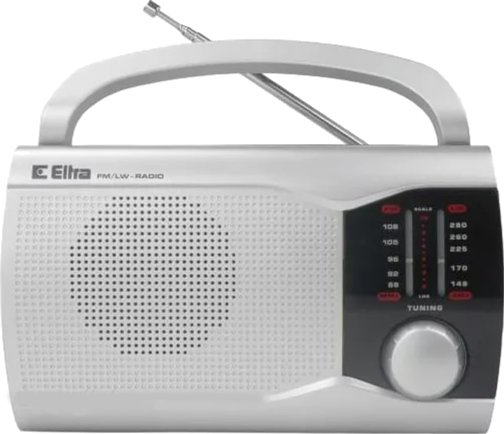 Radio Eltra Ewa srebrne (5907727027394) - obraz 1