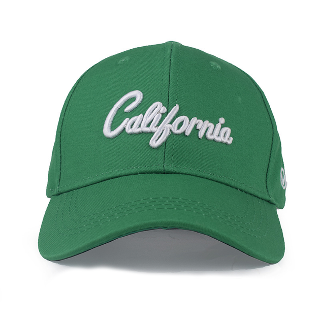 Стильна кепка бейсболка унісекс декор вишивка California колір зелений (55-60) - зображення 2
