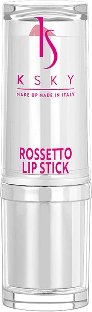 Помада для губ KSKY Shiny Silver Rossetto Lipstick KS 206 розовый коралл 5 г (8033813185734) - изображение 2