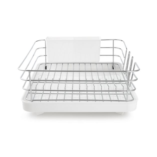 Сушка для посуды с органайзером MVM 39х30х12 см Белая (DR-02 WHITE) - изображение 4