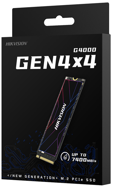 Dysk SSD Hikvision G4000 512GB M.2 NVMe PCIe 4.0 x4 3D NAND (TLC) (HS-SSD-G4000/512G) - obraz 4