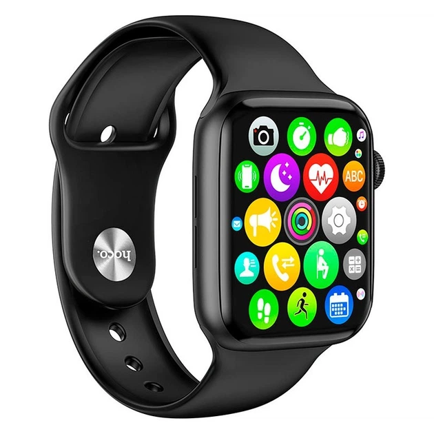 Смарт-часы Hoco Y1 Smart watch |BT Call, Track, HeartRate, IP68| Black - изображение 2