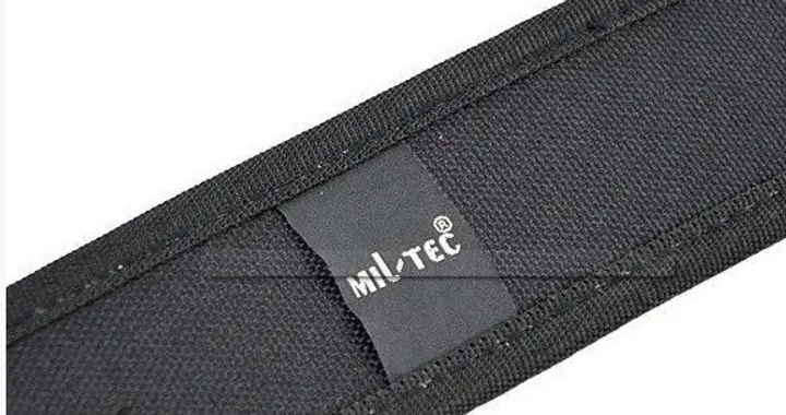 Ремінь тактичний Mil-Tec — Lock System чорний розмір M — 110 см 16253002 - зображення 2