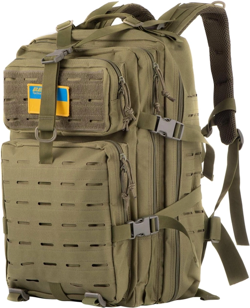Тактический рюкзак 2Е 36 л Зеленый камуфляж (2E-MILTACTBKP-Y36L-OG) - изображение 2