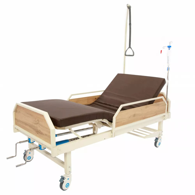 Кровать для лежачих больных MED1-C09UA Бежевая - изображение 1