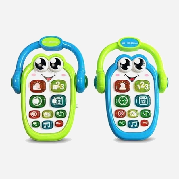 Дитячий іграшковий телефон Artyk 128899 Різнокольоровий (5901811128899) - зображення 2