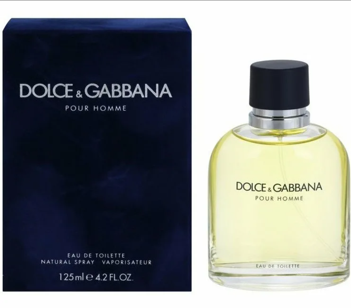 Туалетная вода для мужчин Dolce&Gabbana Pour Homme 125 мл - Фото 1 Туалетная вода для мужчин Dolce&Gabbana Pour Homme 125 мл - изображение 1