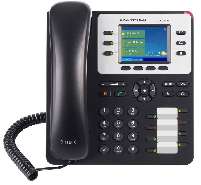 Grandstream GXP2130 IP HD V2 (6947273701743) - obraz 2
