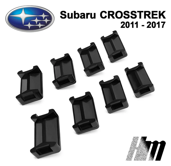 Ремкомплект обмежувача дверей Subaru CROSSTREK 2011 до 2017 фіксатори вкладки втулки сухарі - зображення 4