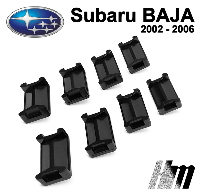 Ремкомплект обмежувача дверей Subaru BAJA 2002 до 2006 фіксатори вкладки втулки сухарі - зображення 4