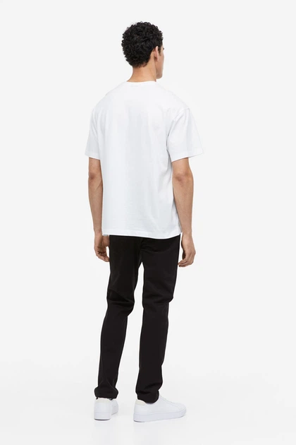 Джинси H&M 061074402_black 33/32 Чорний - зображення 4