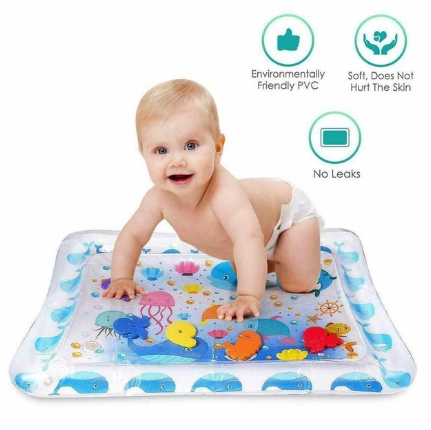 Надувной детский водный коврик 50х66 см AIR PRO inflatable water play mat (FG22) - изображение 8