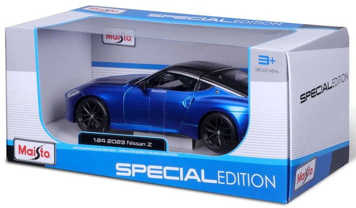 Model kompozytowy Maisto Nissan Z 2023 1:24 niebieski (32904) (90159070313) - obraz 3