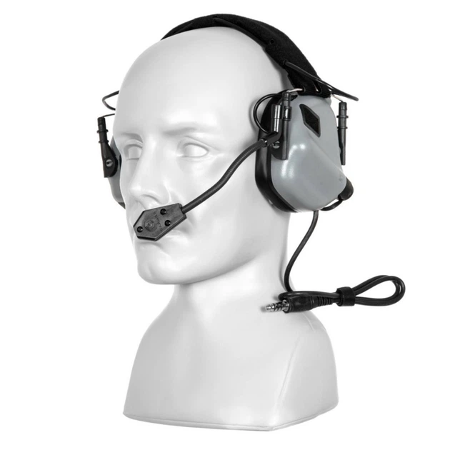 Наушники активные для стрельбы с микрофоном Earmor M32 Серый (15024) - изображение 5