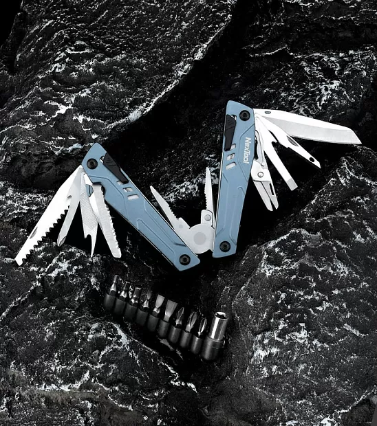 Мультитул Nextool Sailor 14 в 1 NE20102 Black - Фото 3 Мультитул Nextool Sailor 14 в 1 NE20102 Black - изображение 3