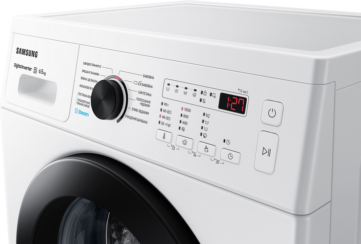 Пральна машина вузька Samsung WW65AG4S00CE/UA - зображення 6