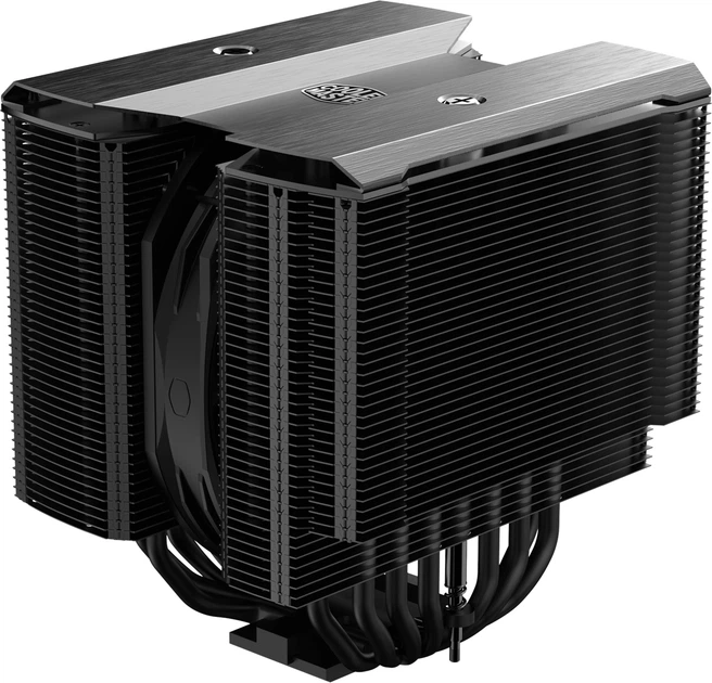 Chłodzenie Cooler Master MasterAir MA824 Stealth Black (MAM-D8PN-318PK-R1) - obraz 3