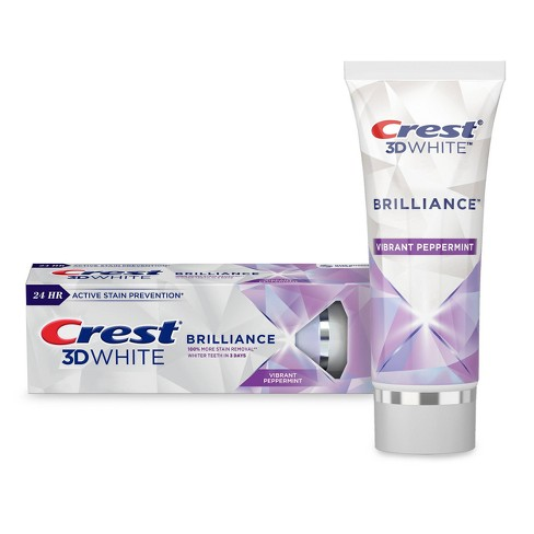 Зубна паста Crest 3D White Brilliance Vibrant Peppermint Whitening Toothpaste 99гр (030772053751) - Фото 1 Зубна паста Crest 3D White Brilliance Vibrant Peppermint Whitening Toothpaste 99гр (030772053751) - зображення 1