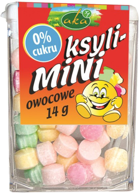 Aka Ksyli-Mini Owocowe 0% Cukru 14g (5908228012285) - obraz 1