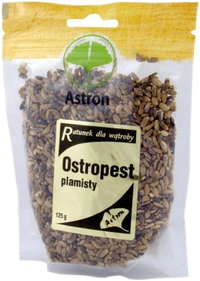 Suplement diety Astron Nasiona Ostropestu Plamistego 125 g (5905279764040) - obraz 1