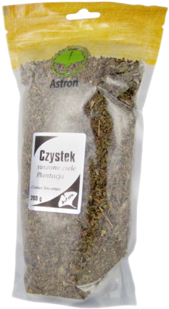 Suplement diety Astron Czystek Plantacyjny 200g (5905279764187) - obraz 1