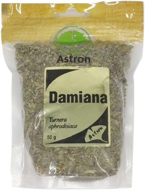 Чай Astron Лист Даміана 50 г сушеного листя (5905279764194) - зображення 1