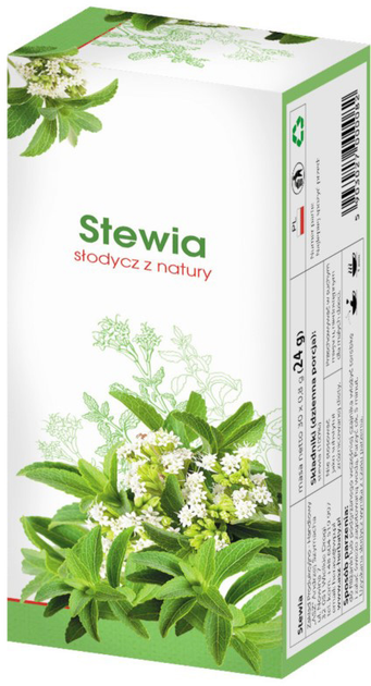 Стевія ASZ Stewia натуральний підсолоджувач 30 шт (5903027000082) - зображення 1