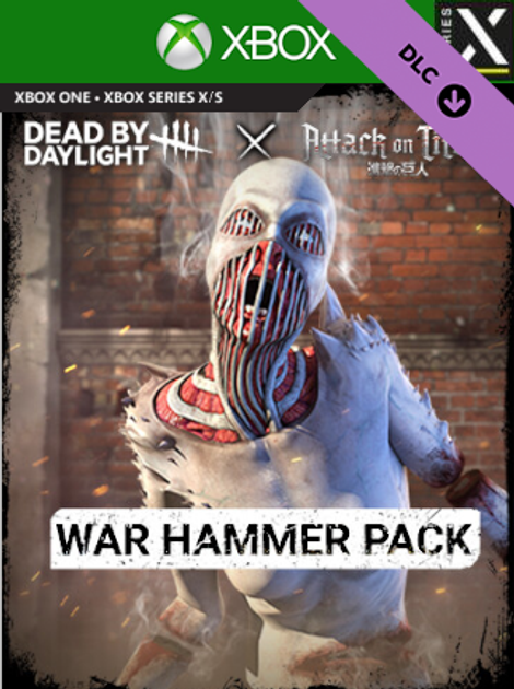 Dead by Daylight x Attack on Titan: War Hammer Pack official