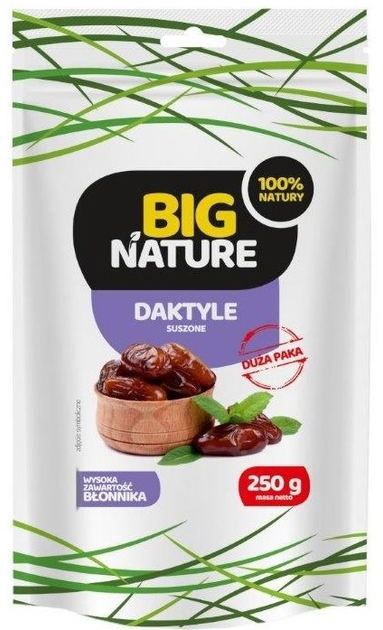 Сушені фініки Big Nature 250 г (5903351620642) - зображення 1