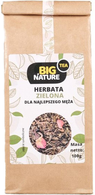 Herbata Big Nature Zielona dla najlepszego męża 100 g (5903351627771) - obraz 1