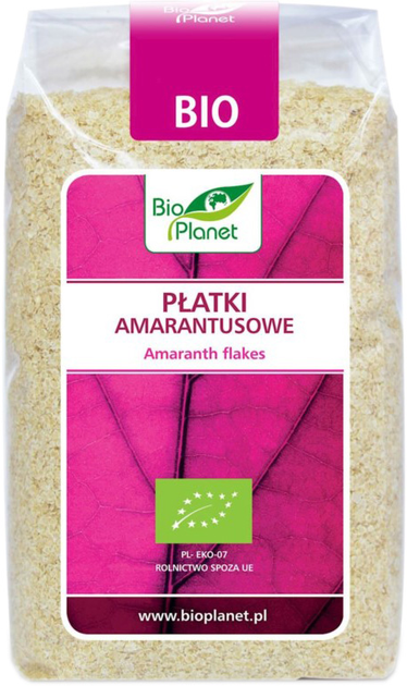 Płatki amarantusowe BIO PLANET 300 g (5907814661180) - obraz 1