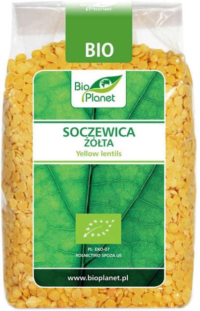 Soczewica żółta BIO PLANET 400 g (5907814665577) - obraz 1