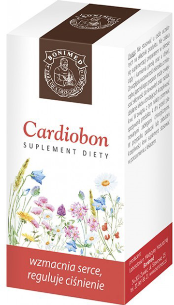 Suplement diety Bonimed Cardiobon Wspomaga Pracę Serca 60 kapsułek (5908252932207) - obraz 1