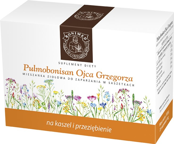 Suplement diety Bonimed Pulmobonisan Ojca Grzegorza 25x4g (5908252932863) - obraz 1