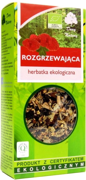 Herbata Dary Natury Rozgrzewająca 50g Eko (5903246869965) - obraz 1