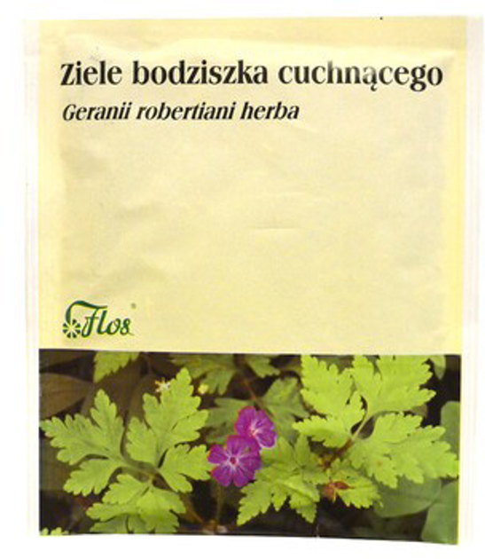 Suplement diety Flos Bodziszek Cuchnący Ziele 50g (5905279799585) - obraz 1