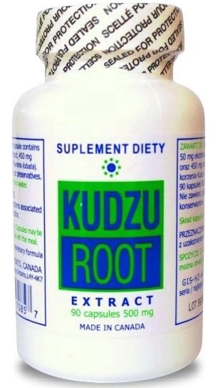 Suplement diety K&K Kudzu Root 90 kapsułek ekstrakt alkoholizm (623292170857) - obraz 1