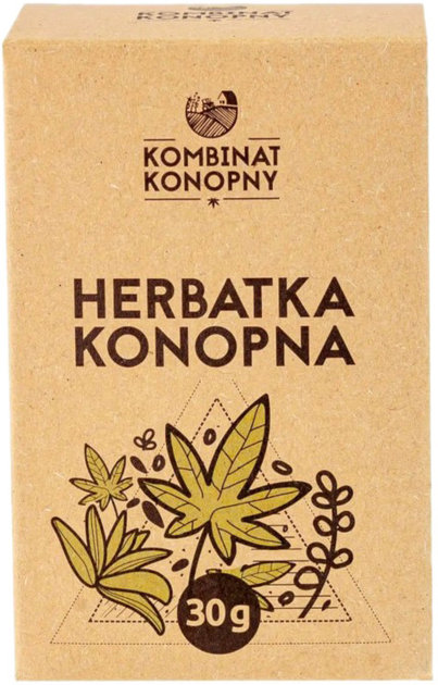 Чай конопляний Kombinat Konopny 20x1.5 г (5904139279267) - зображення 1